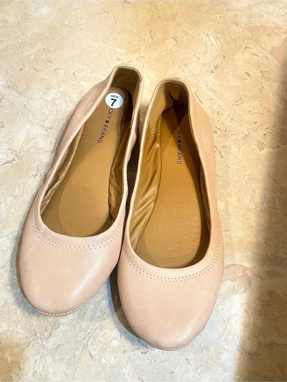 Lucky Brand Ballet Flats in Pink US 7